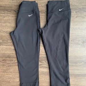 Nike Dri-fit Legging Bundle | Black Crop Leggings